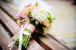 Bouquet of wedding flowers