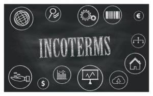 Image showing the word INCOTERMS with related graphics