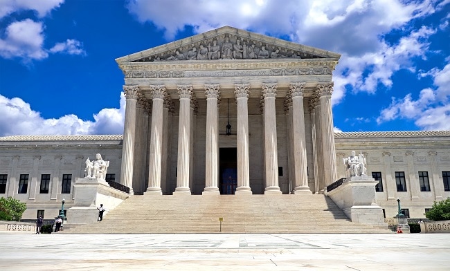 Photo of the US Supreme Court Building