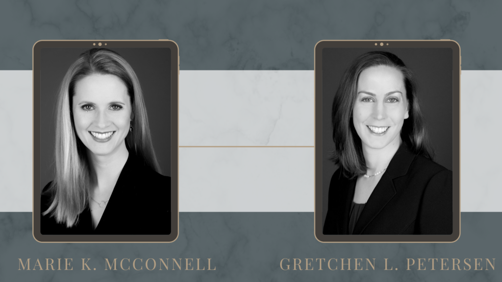 Image of Marie McConnell and Gretchen Petersen 