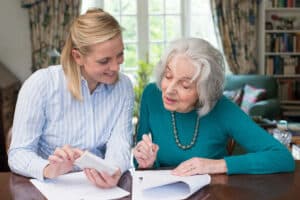 Attorney Helping Senior Neighbor With her POA